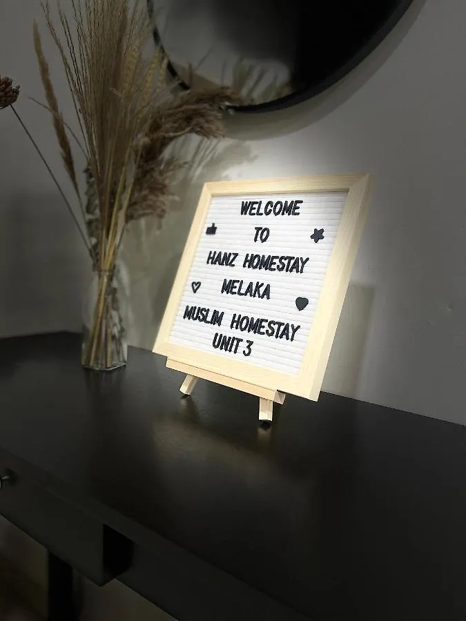 Hanz Homestay Melaka 3 - For Muslim 0*, Malacca